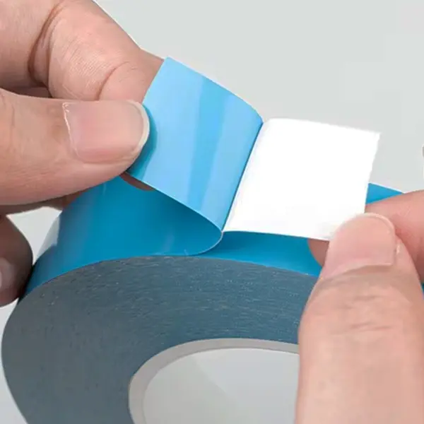 cinta doble cara espuma blanca