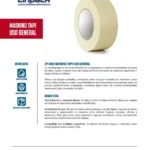 Flyer Masking Blanco CP-3003 Cinpack