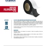 Flyer cinta de polipropileno NO-TEJIDO CON ADHESIVO
