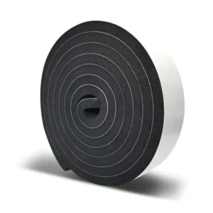 cinta de espuma negra para sellar puertas