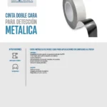 Flyer cinta adhesiva doble cara para metal